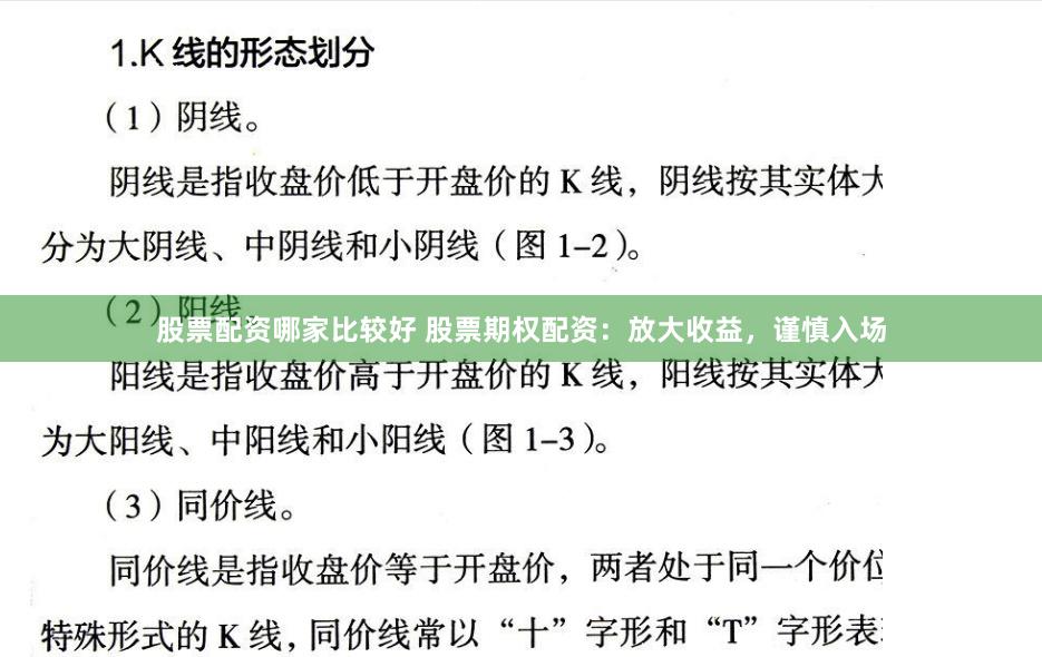 股票配资哪家比较好 股票期权配资：放大收益，谨慎入场